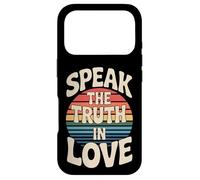 Carcasa para iPhone 17 Pro Speak The Truth In Love Amable honestidad fe |-