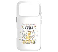 Carcasa para iPhone 17 Pro Special Needs Mom Autism Caregivers Cute Mama Duck
