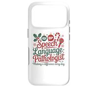 Carcasa para iPhone 17 Pro Speech Therapy Christmas Speech Therapist