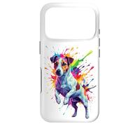 Carcasa para iPhone 17 Pro Splash Art Jack Russell