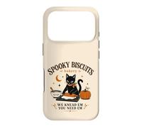 Carcasa para iPhone 17 Pro Spooky Biscuit Bakery Black Cat Hornear Humor Humor Estado de ánimo