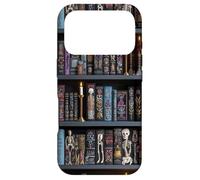 Carcasa para iPhone 17 Pro Spooky Library Bookshelf Pattern for Book Lovers & Readers