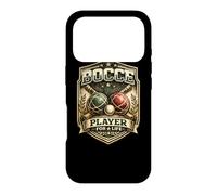 Carcasa para iPhone 17 Pro Squadra Italiana di giocatori di Bocce retrò Bocce Player