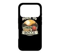 Carcasa para iPhone 17 Pro Squadra Italiana di giocatori di Bocce retrò Born to Bocce