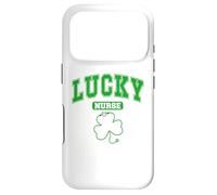 Carcasa para iPhone 17 Pro St Pattys Nurse St Patricks Lucky Nurse Shenanigans & Scrubs