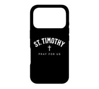 Carcasa para iPhone 17 Pro St. Timothy Catholic Patron Christian Saint