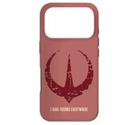 Carcasa para iPhone 17 Pro Star Wars Andor I Have Friends Everywhere Quote Rebel Logo