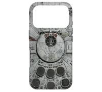 Carcasa para iPhone 17 Pro Star Wars Millennium Falcon Close Up Gris