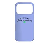 Carcasa para iPhone 17 Pro Stay out of The Kitchen Play Pickleball Humor