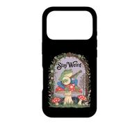 Carcasa para iPhone 17 Pro Stay Weird Frog Banjo Hongos Hongos Seta Salvaje Estética