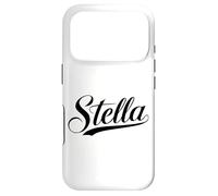 Carcasa para iPhone 17 Pro Stella Nombre Mujer Linda Chica Elegante Amor Femenino
