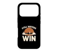 Carcasa para iPhone 17 Pro Still Waters Ganar Pesca Lago Pesca Al Aire Libre Pescador