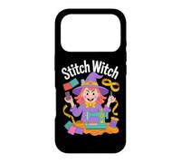 Carcasa para iPhone 17 Pro Stitch Witch - Aguja mágica de Costura Divertida