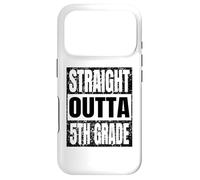 Carcasa para iPhone 17 Pro Straight Outta 5th Grade Graduation Gifts Grad Class 2026
