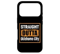 Carcasa para iPhone 17 Pro Straight Outta Oklahoma City, Oklahoma, EE. UU., Retro Envejecido