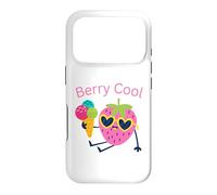 Carcasa para iPhone 17 Pro Strawberry Berry Cool Summer Icecream