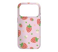 Carcasa para iPhone 17 Pro Strawberry Floral Garden Cottagecore Aesthetic