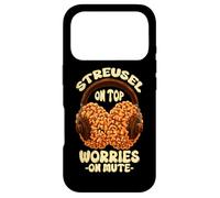 Carcasa para iPhone 17 Pro STREUSEL ON Top Worries ON Mute