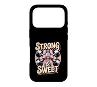Carcasa para iPhone 17 Pro Strong & Sweet Gym Girl Fitness Entrenamiento Motivación