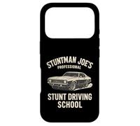 Carcasa para iPhone 17 Pro Stuntman Joe's Professional Stunt Driving School Test Pass