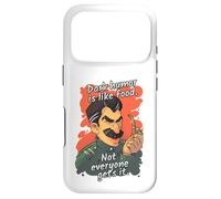 Carcasa para iPhone 17 Pro Sudadera con Capucha Dark Humor Is Like Food Not Everyone Gets It Sarcasm