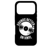 Carcasa para iPhone 17 Pro Suena Mejor en el Tocadiscos de Vinilo gráfico