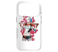 Carcasa para iPhone 17 Pro Suicide Squad Harley Quinn Drawn Bat
