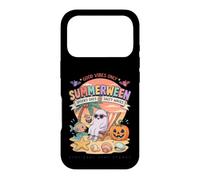Carcasa para iPhone 17 Pro Summerween Ghost Chilling Beach Calabaza