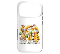 Carcasa para iPhone 17 Pro Sunflower GNOME For Beekeeper Daisy Flower and Honey Bee