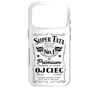 Carcasa para iPhone 17 Pro Super Tata Polska Koszulka Prezent dla Taty Polish Dad