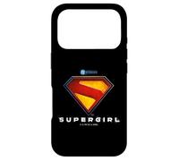 Carcasa para iPhone 17 Pro Supergirl 2026 Full Color Shield Name Under Shield