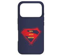 Carcasa para iPhone 17 Pro Supergirl 2026 Truth, Justice, Whatever Over Logo