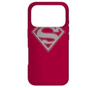 Carcasa para iPhone 17 Pro Superman Crimson & Gray Shield