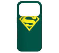 Carcasa para iPhone 17 Pro Superman Yellow & Green Shield
