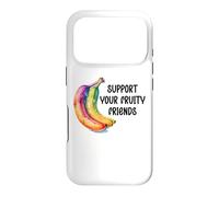 Carcasa para iPhone 17 Pro Support Your Fruity Friends Ally Pride Gay LGBT Queer LGBTQ