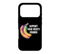 Carcasa para iPhone 17 Pro Support Your Fruity Friends Gay Pride Outfit Ally LGBTQ LGBT