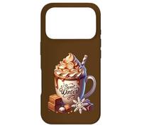 Carcasa para iPhone 17 Pro Sweet Winter Wonderland Decor For Women Toffee Hot Cocoa