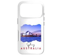 Carcasa para iPhone 17 Pro Sydney Australia Recuerdo Turístico Famoso Opera House Harbour