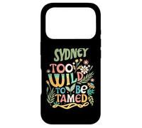Carcasa para iPhone 17 Pro Sydney Name Cute Retro Girls Wildflower Sydney Name