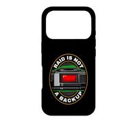 Carcasa para iPhone 17 Pro Sysadmin IT Tech Raid Is Not A Backup