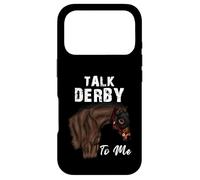 Carcasa para iPhone 17 Pro Talk Derby To Me Derby Day Carreras de Caballos