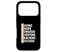 Carcasa para iPhone 17 Pro Tan Color H.A.T.E.R.S. Gráfico Bronceado