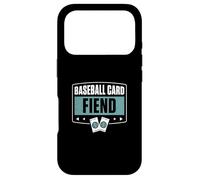 Carcasa para iPhone 17 Pro Tarjeta de béisbol Fiend Cool Baseball Fan Coleccionista de Tarjetas coleccionables