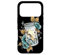 Carcasa para iPhone 17 Pro Tarro de Cristal con Forma de Calavera de Animales
