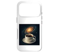Carcasa para iPhone 17 Pro Taza en Espiral Cosmic Coffee Galaxy