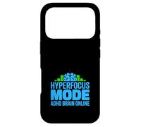 Carcasa para iPhone 17 Pro TDAH Modo Hiperenfoque TDAH Humor Neurodivergente Meme Regalo