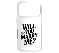 Carcasa para iPhone 17 Pro ¿Te casarás Conmigo? Propuesta de Compromiso