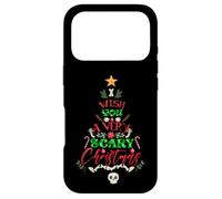 Carcasa para iPhone 17 Pro Te Deseo un suéter Feo de árbol de Esqueleto de Navidad Muy Aterrador