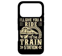 Carcasa para iPhone 17 Pro Te llevaré a la estación de Tren