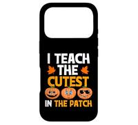 Carcasa para iPhone 17 Pro Teacher Halloween I Teach The Cutest Pumpkins In The Patch